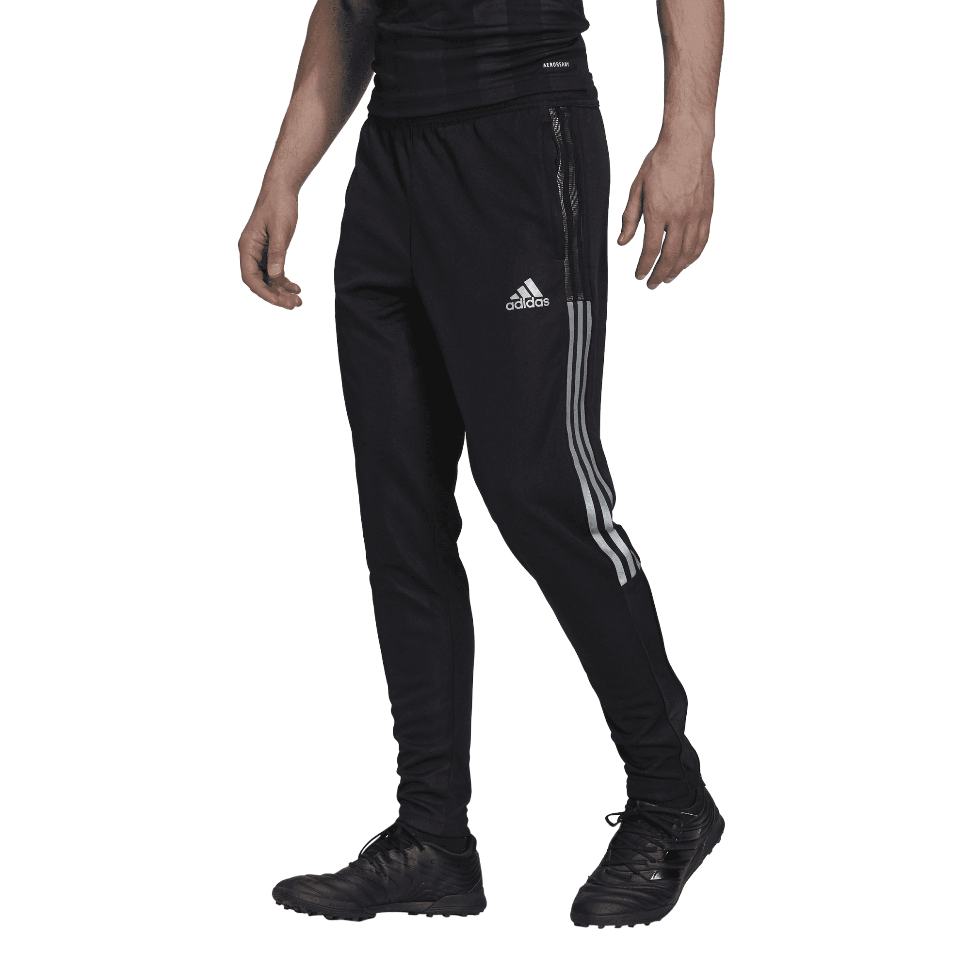 Adidas Black Tiro Reflective Track Pants - XL - Walmart.com
