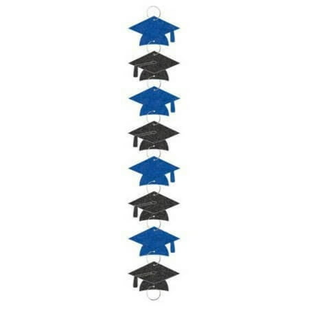 Blue Grad 9ft. Ring Garland Decoration (Each)