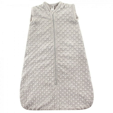 UPC: 0660168517606 | Hudson Baby Infant Plush Sleeping Bag  Sack  Blanket  Light Gray Dot Mink  18-24 Months