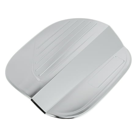 Fuel Tank Door Cap for Hyundai Sonata 2020-2023 Fuel Filler Flap Cover Adhesive Type Chrome Silver Tone ABS