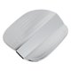 thumbnail image 1 of Tapa de la puerta del tanque de combustible para Hyundai Sonata 2020-2023, cubierta del tapón de combustible, tipo adhesivo, tono plateado cromado, ABS, 1 of 1