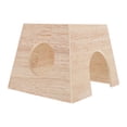 thumbnail image 1 of 1Pcs Small Pet House with DIY Decoration for Breeding 5.3X4.8X3.9In, 1 of 8