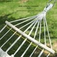 thumbnail image 2 of Hamaca beige para exteriores, columpio, para acampar en verano, antivuelco, para uso doméstico, para uso individual o doble, para adultos, 2 of 4