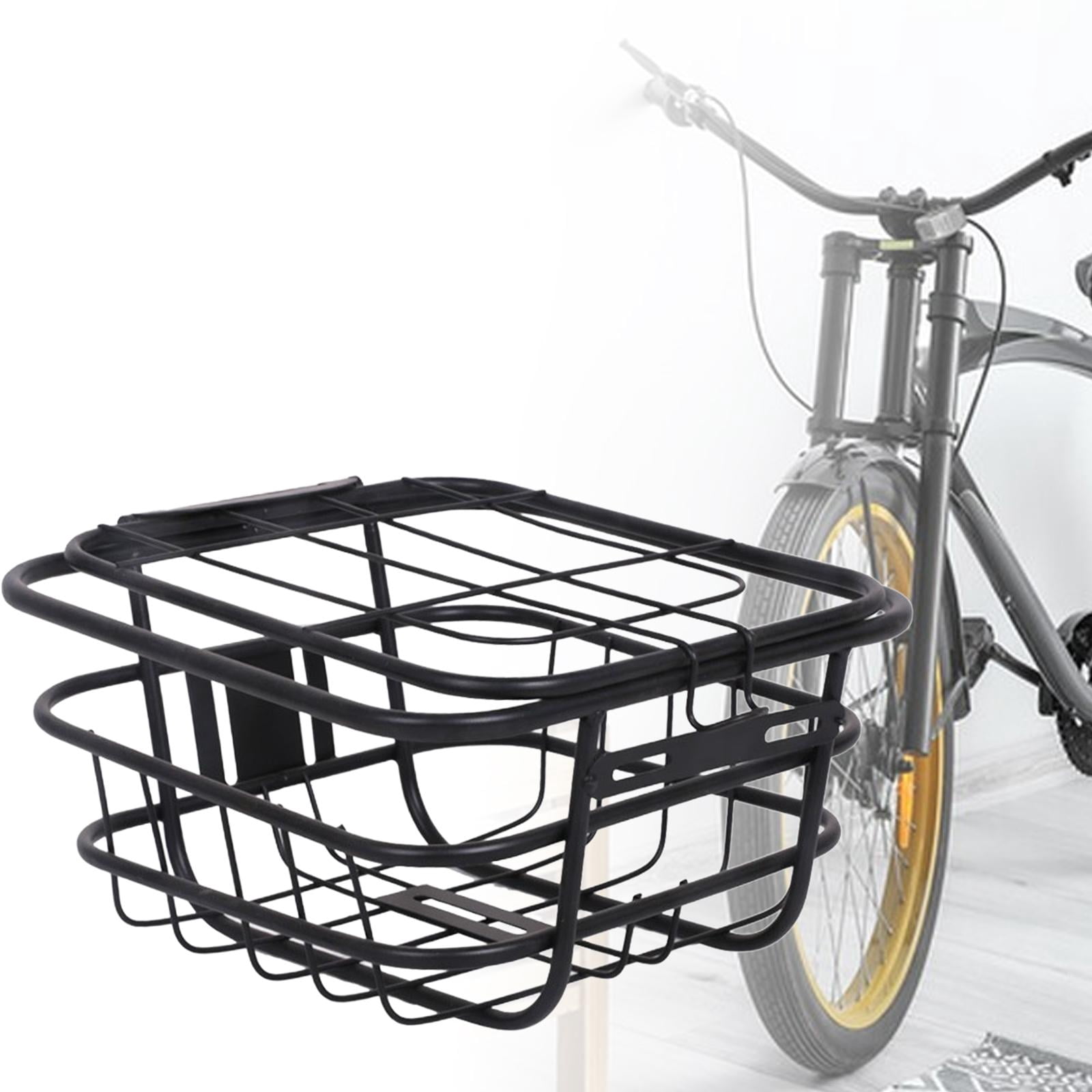 DimyFew Front Bike Basket Cycling Accessories Carrying Large Capacity Frame Basket Front