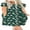Green begonia fl, variant on JuneFish Women's Summer Casual Short Sleeve Dressy Dresses Empire Waist Knee Length Dress with Pockets