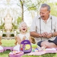 thumbnail image 1 of Bolsa de tela no tejida, 8 piezas/juego, al azar, para niños, para hacer manualidades, para niños, con dibujos animados, para hacer manualidades, bolsas hechas a mano, hechas para durar, 1 of 12