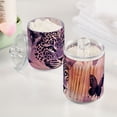 thumbnail image 5 of Leopard Butterflies Shining Jungle Translucent Plastic Cans Storage Canisters with Lid Set of 4, 5 of 7