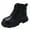 Black, variant on Huowey Children Toddler Baby Boys Girls Shoes Heel Ankle Boots Comfortable Soft Sole Casual Boots