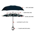 thumbnail image 2 of Floral Inverted Double Layer Umbrella, 2 of 4