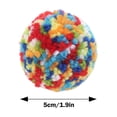 thumbnail image 2 of Plush Ball Toy, Soft And Lightweight, Keeps Pet Entertained And Entertained.,Pet Toys for Self Play,Gifts for Pets and Pet Lovers(A), 2 of 5