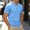 Light Blue, variant on Daiosportswear Men's T Shirt Short Sleeve Classic Crew Neck T-Shirt Summer Basic Tee Shirts White XL(XL)