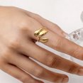thumbnail image 4 of Shisuyan Finger Ring Golden Alloy 1Pack 0.8x0.7In, 4 of 8