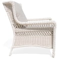 thumbnail image 4 of Causeuse de Patio Extérieure Canapé 2 Places Canapé en Osier Toutes Saisons avec Coussin Doux pour Petit Balcon Appartement Véranda Jardin, Beige, 4 of 7