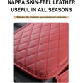 thumbnail image 5 of Car Armrest Cushion For Mercedes SLK R170 R171 R172, Memory Foam Center Console Pad With Storage Bag, Red, 5 of 5