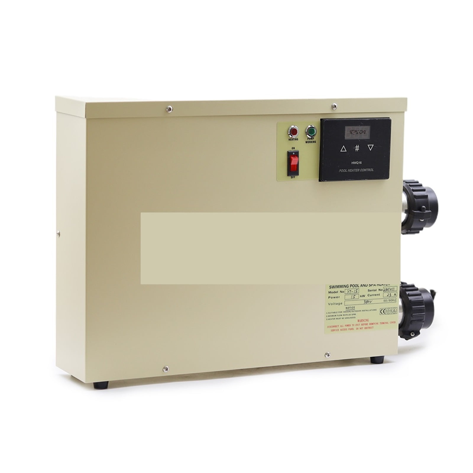 11KW Water Heater For Swimming Pool &Bathtube Thermostat