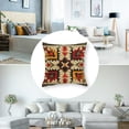 thumbnail image 5 of Shangniulu Ethnic Pattern Throw Pillow Cover, Set of 2 Tribal Print Pillow Cover Case, American Throw Pillow Case Funny Quotes Cushion Cover White, 5 of 7