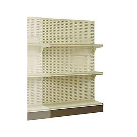 Add-On Economy Metal Wall Gondola Unit (Assembly Required)