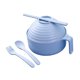 thumbnail image 5 of Cuenco para ramen con tapa olla portátil azul perfecl, 5 of 8