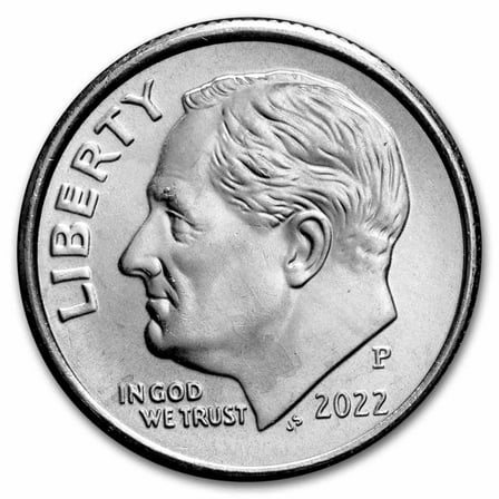 2022-P Roosevelt Dime BU