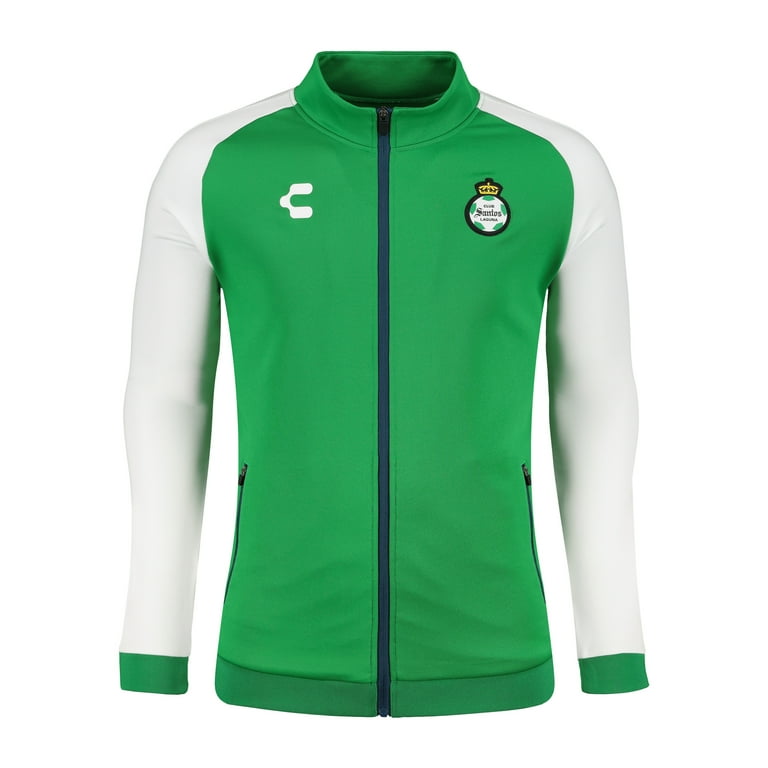 Men's Charly Green Santos Laguna 2024/25 Full-Zip Jacket - Walmart.com