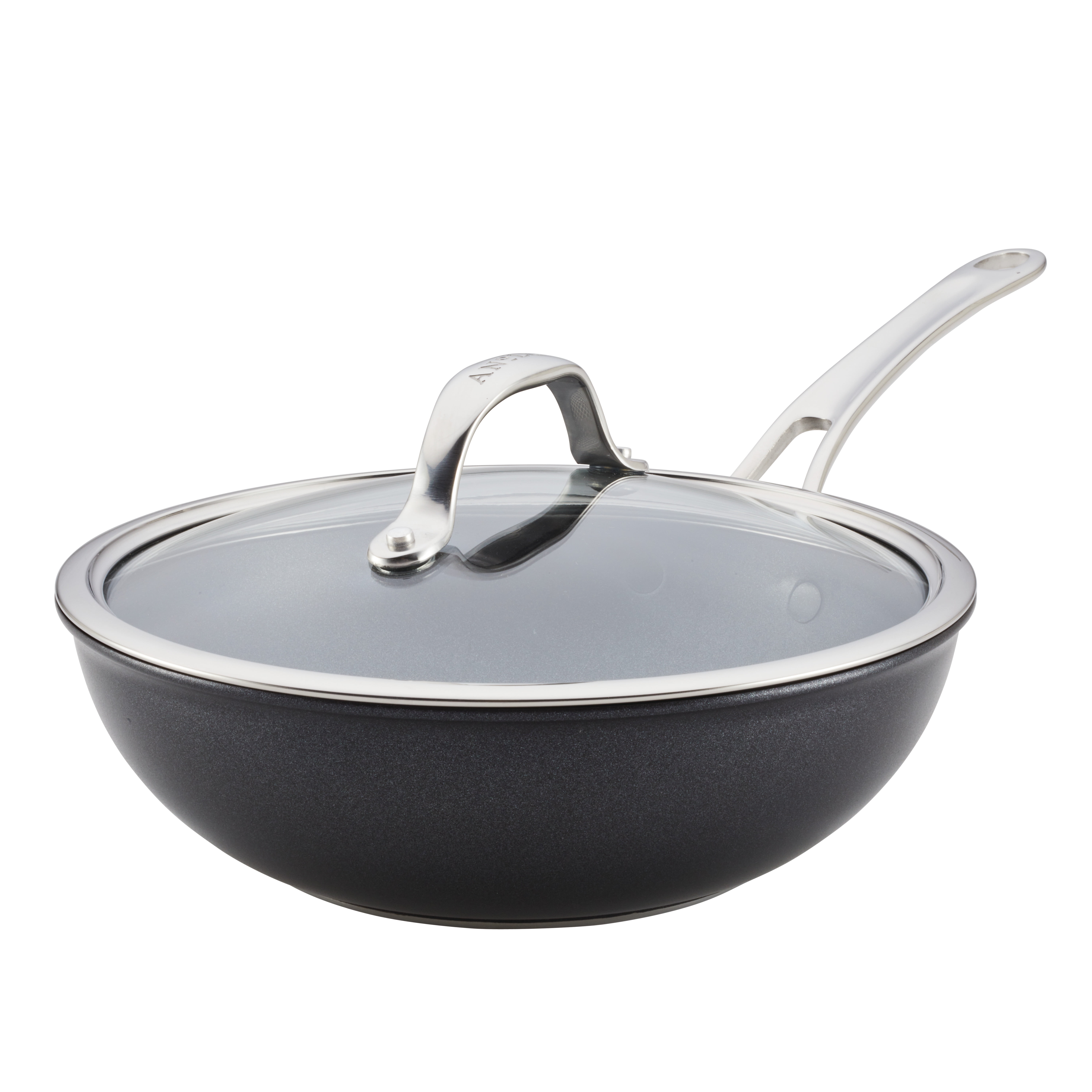Anolon X Hybrid Nonstick Induction Stir Fry Wok With Lid, 10Inch