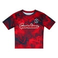 thumbnail image 2 of Toddler Red/Navy Cleveland Guardians Pinch Hitter Infielder T-Shirt & Shorts Set, 2 of 5