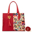 thumbnail image 1 of Bolsa Yute Para Dama FANA Estrella Color Rojo Se Única Es Para Ti, M3928!!, 1 of 3
