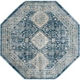 thumbnail image 2 of Rugs.com Newport Collection Rug – 4' Octagon Navy Blue Medium Rug Perfect For Living Rooms, Kitchens, Entryways, 2 of 9