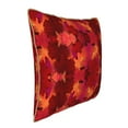 thumbnail image 2 of Kll Autumn Maple Leaves Decorative Throw Pillow Covers Velvet Soft For Couch Sofa Bedroom Living Room Outdoor -16"X16", 2 of 8