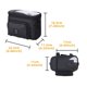 thumbnail image 2 of Yuarrent Bolsa delantera plegable para bicicleta en nombre de la conducción, bolsa para bicicleta eléctrica, bolsa para manillar delantero de bicicleta Ciclismo Yuarrent OD008769-00, 2 of 6