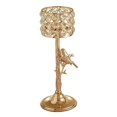 thumbnail image 3 of Candelabro de cristal de Metal Vintage regalos de decoración de aniversario de bodas de oro METRO Zulema Sujetavelas, 3 of 8