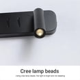thumbnail image 5 of Aplique de pared LED con interruptor, ajustable, lámpara de pared de vidrio para dormitorio, lámpara de noche, decoración de pared A, 5 of 5