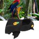 thumbnail image 4 of Ropa De Pájaro, Diseño De Gancho Y Bucle De Ropa Voladora De Loro Libre Irritante Lindo Para Tortolitos Para Fiesta ANGGREK Otros, 4 of 7