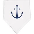 thumbnail image 2 of Inktastic Anchor Nautical Baby Bandana Bib, 2 of 4