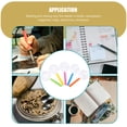 thumbnail image 3 of Shisuyan Plastic Handheld Magnifier Assorted Color 30Pcs 3.6x1.7in, 3 of 8