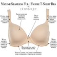 thumbnail image 6 of Maxine Seamless Full Figure T Shirt Bra, 6 of 7