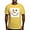 Yellow, variant on CafePress - Snowman Face T Shirt - Men's Classic Graphic T-Shirt
