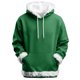 thumbnail image 2 of Sudadera con capucha para hombre, estilo casual, a la moda, con cuello redondo y bolsillos, estampado, jersey de manga larga, sudadera con capucha, blusa para hombre, poliéster, 2 of 9