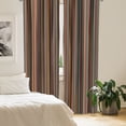 thumbnail image 2 of Ambesonne Striped Curtains, Colorful Vertical Lines, Pair of 28"x63", Multicolor, 2 of 5