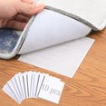 thumbnail image 1 of shiyou-Rug Tape Pad, Rug Anchors Carpet Hook and Loop Non-Slip Mat Anti-Skid Stickers (10PCS, White), 1 of 4