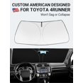 thumbnail image 2 of Protector de Parabrisas Proadsy 2025 Mejorado para Toyota 4Runner, 2 of 9