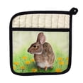 thumbnail image 1 of Betsy Drake PT053L Rabbit Left Pot Holder, 1 of 1