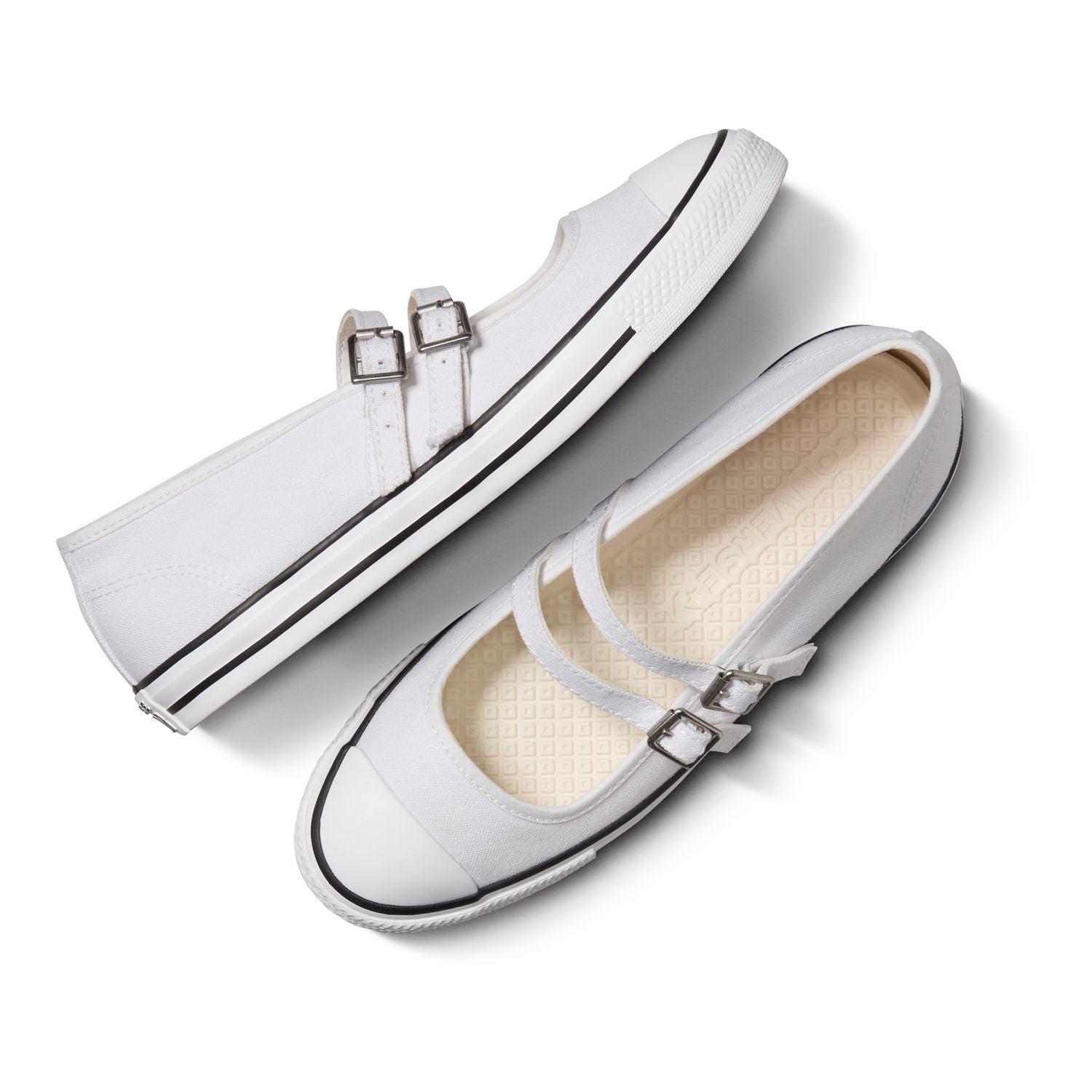 Converse Chuck Taylor All Star Dainty Mary Jane Women's Shoes Color: White Size: 9.5