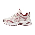 thumbnail image 2 of Willtoo Women's Chunky Fashion Sneakers Casual Sports Shoes Mesh Breathable Athletic Gym Workout Tennis Shoe Platform Thick Walking Shoes, 2 of 5