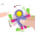 thumbnail image 4 of Space Robot Fidget Toys Chain Spinner Toy For Kids Push Bubble Stress Children Hand Spinner Antistress Chain Rotating Gifts, 4 of 5