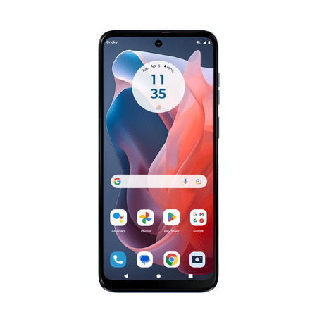 Cricket Wireless Moto G Play 2024 64GB, 4GB RAM (Prepaid) - Sapphire Blue