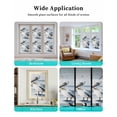 thumbnail image 6 of Window Privacy Film Painted Pelican Stained Glass Window Film Decorative Sun Block Window Cover Ocean Birds Modernism Retro Window Clings Static Adhesive Sticker for Bathroom 35.4"x78.7", 6 of 7