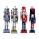 thumbnail image 1 of 4 figuras de cascanueces de 12 pulgadas, decorativas, multicolores, para chimenea, regalos. Estilo AB, 1 of 9