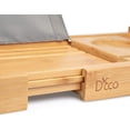 thumbnail image 5 of D'Eco 79 Luxury Bamboo Bathtub Caddy Tray, with Book & Wine Holder, 5 of 6