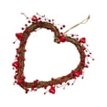 thumbnail image 1 of Corona de San Valentín BLESIY decoración en forma de corazón 30 cm 11,81 pulgadas, 1 of 8